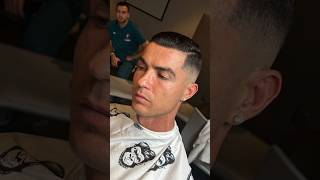 Cristiano Ronaldo New Haircut 💇🔥 [upl. by Saxela]