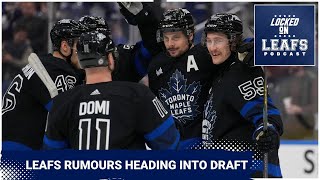 Toronto Maple Leafs 2024 NHL Draft Preview Latest rumours in Las Vegas [upl. by Ahserak]