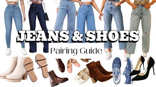 Jeans and shoes pairing guide 👟👖Jeans and shoes combinationWhat shoes do I wear these jeans 🤗 [upl. by Matheny]