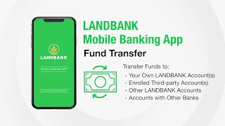 How to use the Fund Transfer feature of the new LANDBANK Mobile Banking App [upl. by Alwyn]