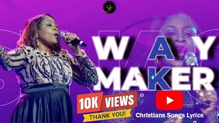 Sinach  Way Maker lyrics [upl. by Jeffrey]