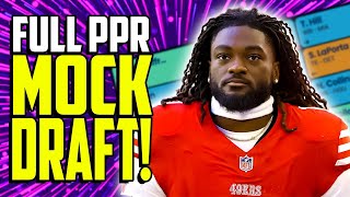 What The Heck Is Going On With Brandon Aiyuk Plus A 2024 PPR Mock Draft [upl. by Aihsirt]