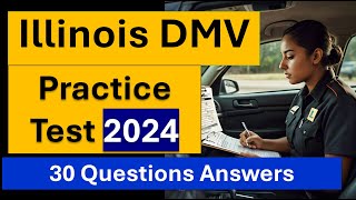 Illinois DMV Practice Test 2024  Final Questions amp Answers to Pass Your Permit Exam [upl. by Alios]