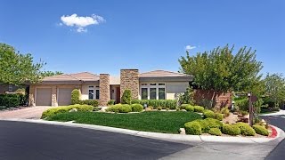 Luxury Home Tour  Las Vegas Estate in The Ridges  32 Cross Ridge [upl. by Nwahsit]