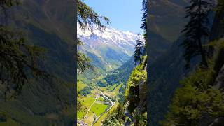 Via Ferrata MürrenGimmelwald🇨🇭MatterhornEigertravel swissnature swissalps mountains hiking [upl. by Itsyrk]