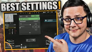 Best Controller and HUD Settings for Warzone Mobile [upl. by Terrag831]