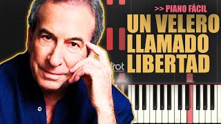 UN VELERO LLAMADO LIBERTAD ➡️ Synthesia Video 🎹🔥  PIANO TUTORIAL FÁCIL [upl. by Viccora]