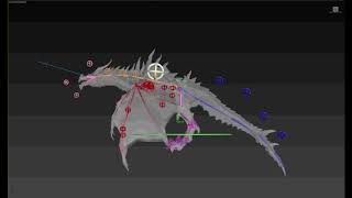 3DS Max Rigging  animating Dragon [upl. by Jeffries]