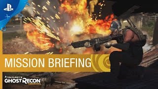 Tom Clancy’s Ghost Recon Wildlands  Mission Briefing Trailer  PS4 [upl. by Ardiedal]