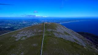 The top of Northern Ireland  Slieve Donard from the Mi Drone 4k [upl. by Sateia]