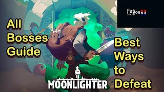 Moonlighter Bosses Guide [upl. by Wamsley362]