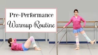 Pre Performance Warmup Routine  Follow Along  Kathryn Morgan [upl. by Marquita]