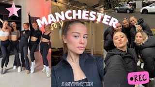 VLOG  jaký to je na pouze holčičím eventu😬 MANCHESTER S MYPROTEIN [upl. by Cece]