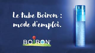 Mode demploi du tube homéopathique Boiron [upl. by Letney]