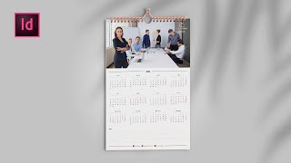 Cómo hacer un calendario con Tablas en Adobe Indesign [upl. by Lusa]