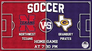 Northwest Texans vs Granbury Pirates  Granbury High School Soccer [upl. by Winshell]