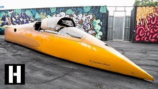 What has 2600HP and goes 460MPH LS Powered Landspeed Record Crusher [upl. by Derwon978]