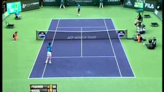 Federer vs Nadal Indian Wells 2012  Tennis24 [upl. by Irby869]