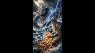 How Odin and Thor Saved the World from Jörmungandr thor odin Jörmungandr [upl. by Lunseth534]