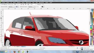 Tutorial CorelDRAW X5  Imágenes Mapa de bits y Vectoriales conversión y usos  HD [upl. by Imtiaz]