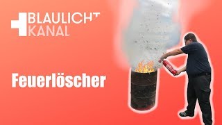 Wie benutzt man einen Feuerlöscher richtig [upl. by Esalb395]