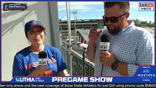 Raechel Danielson joins Pregame Show at Hawaii [upl. by Geoffrey133]