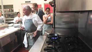 Jacques Pépin Omelette Preparation [upl. by Arihay]