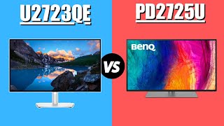 Dell U2723QE vs BenQ PD2725U  Which One Is Better [upl. by Adim]