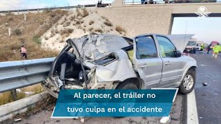 Así fue el brutal accidente que dejó 4 muertos en la Puebla  Orizaba [upl. by Spurgeon]