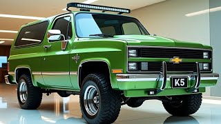 2025 Chevrolet Blazer K5 Silverado Modern OffRoad Legend Returns [upl. by Acirema]