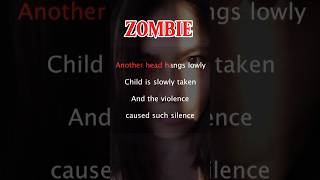 ZOMBIE KARAOKE VERSION [upl. by Ahsieym]