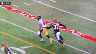 Vontaze Burfict hits Antonio Brown in the head  Dirty [upl. by Alexine887]