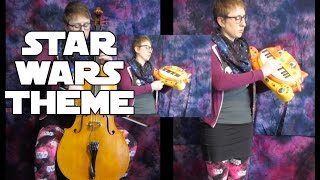 STAR WARS MAIN THEME cat keyboard amp cello  The Doubleclicks [upl. by Sobel]