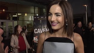 Camilla Belle Interview ► quotCavemenquot Los Angeles Premiere Red Carpet [upl. by Abbi]