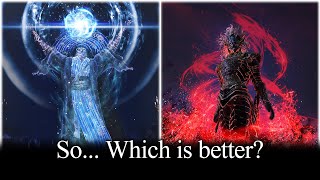 Elden Ring Sorceries vs Incantations  The Ultimate Debate [upl. by Alekehs680]