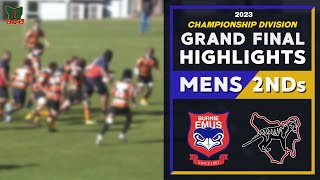 Burnie Emus v Launceston Tigers Highlights  Grand Final  2nd Division  Tasmanian Rugby Union 2023 [upl. by Hummel]