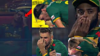 Quinton Dekock Miller South Africa players crying after they lost the SEMi FINAL against Australia [upl. by Mia]