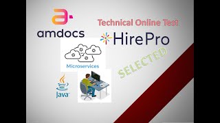 Amdocs Coding Test  HirePro  Microservices  Java8 [upl. by Voe]