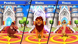 Welcome Screens LION KING CHARACTERS  Disney Magic Kingdoms [upl. by Eenhpad]