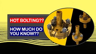 HOT BOLTING HOW IT WORKS HOW MUCH DO YOU KNOW HOT TORQUING LIVE BOLTING SINGLE STUD REPLACEMENT [upl. by Milly]