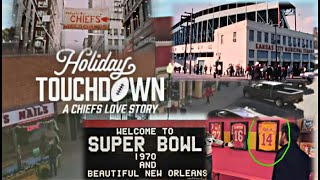 KC Chiefs history in Hallmark Holiday TD movie 113024 [upl. by Odlo696]