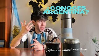 ↪️Habla español como un nativo argentino🩵🤍Practice spanish listening [upl. by Micaela]