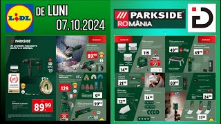 PARKSIDE® LIDL de LUNI 07102024 [upl. by Stillman789]