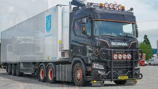 Benno Booij  Scania Next Gen  V8 Sound [upl. by Mazman]