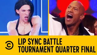 Quarter Finals Tom Holland VS The Rock  Lip Sync Battle Tournament [upl. by Fry]