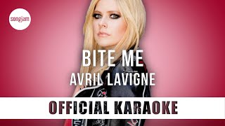 Avril Lavigne  Bite Me Official Karaoke Instrumental  SongJam [upl. by Heber]