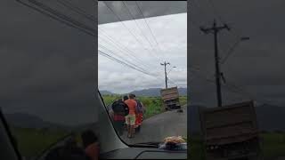 Caroni accident involving a child and her mom with a truck [upl. by Hamirak]