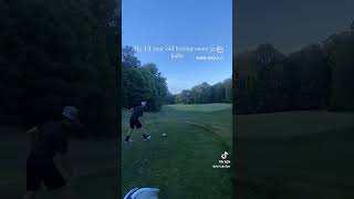 My 13 year old doing his thing The comment is the bestshortsgolf sports trending funny [upl. by Ro]