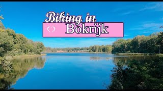 FIETSEN DOOR HET WATER BOKRIJK BELGIUM 🇧🇪 [upl. by Grous]