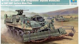 M1132 Stryker ESV 135 von Trumpeter german unboxing [upl. by Gaudet]